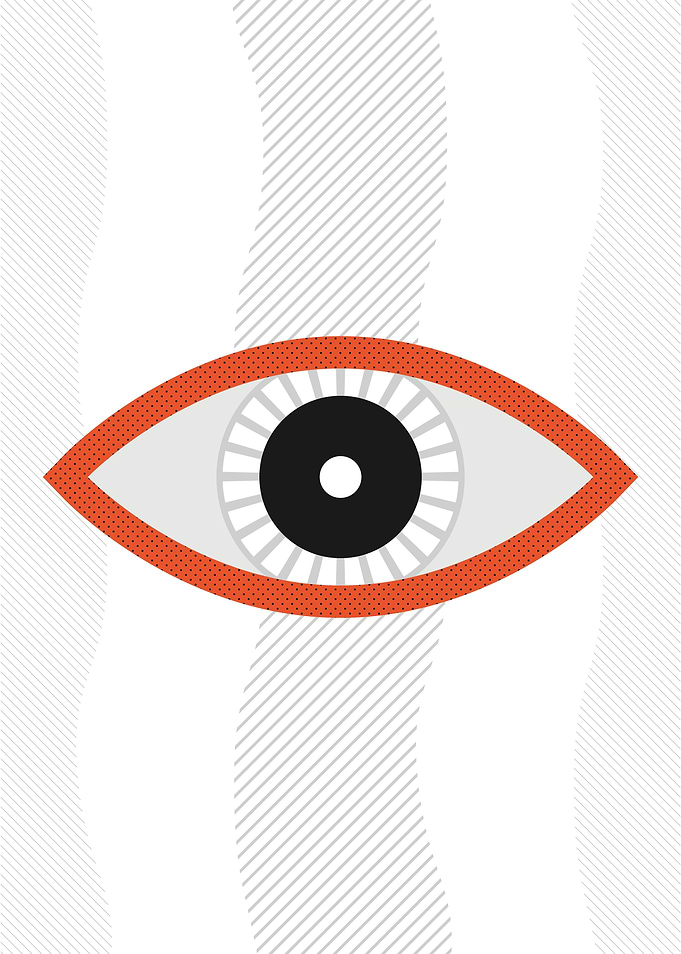 Abstract Eye Illustration