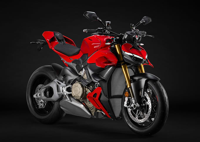 Red Ducati Streetfighter V4