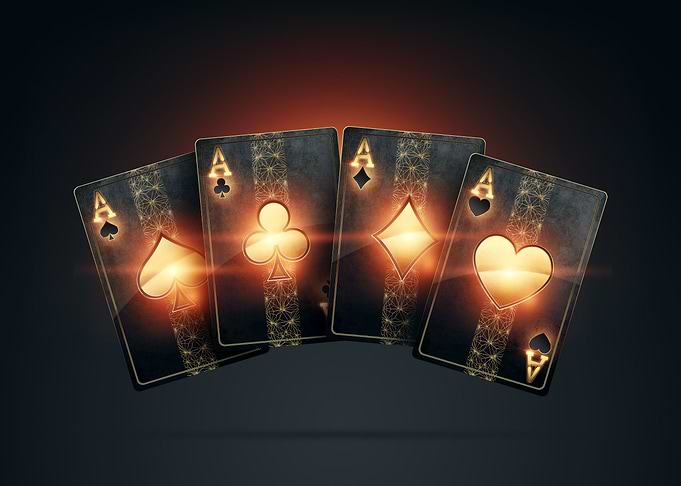 Four Aces Playing Cards