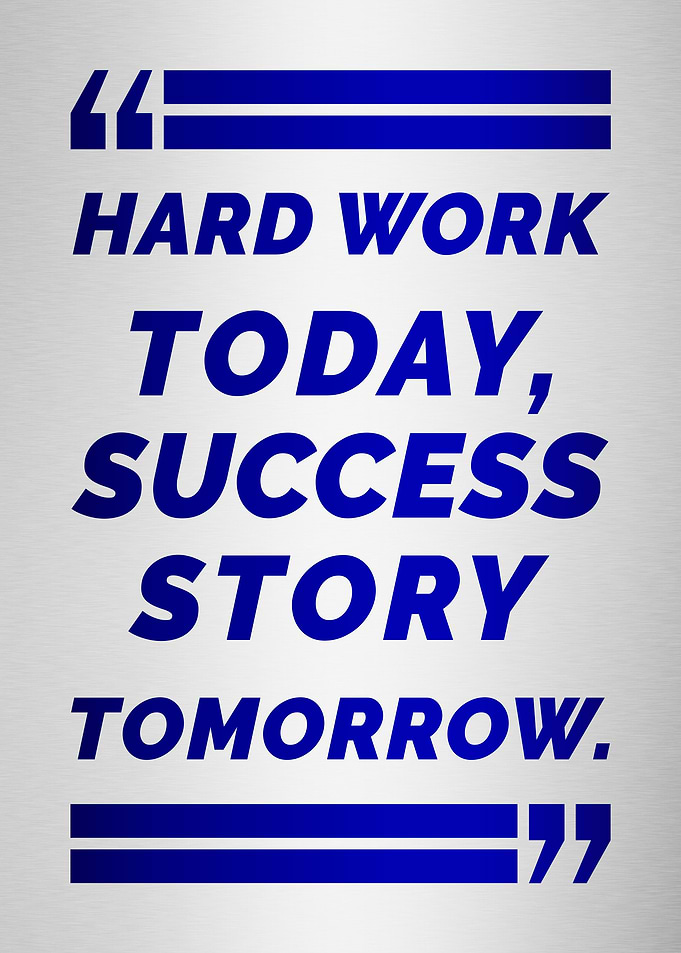 Hard Work Success Quote