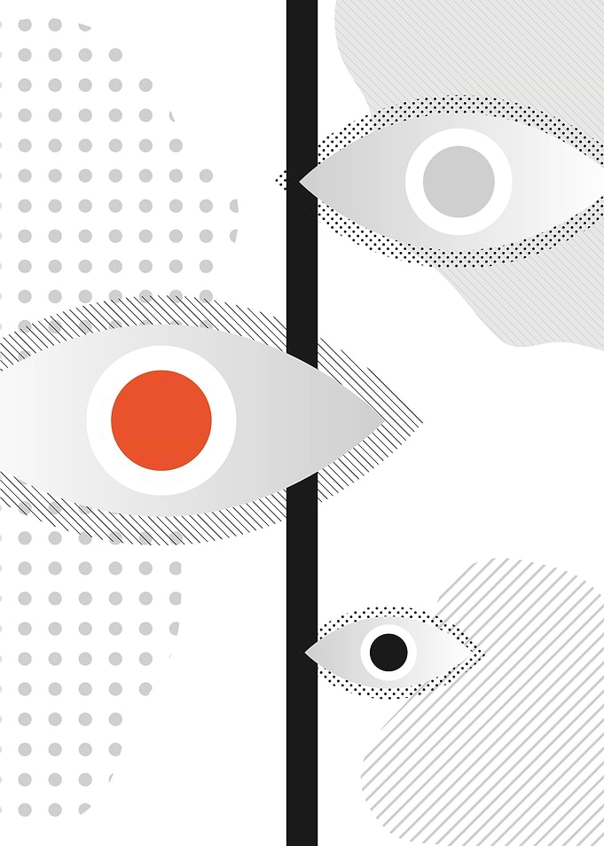 Abstract Eye Art