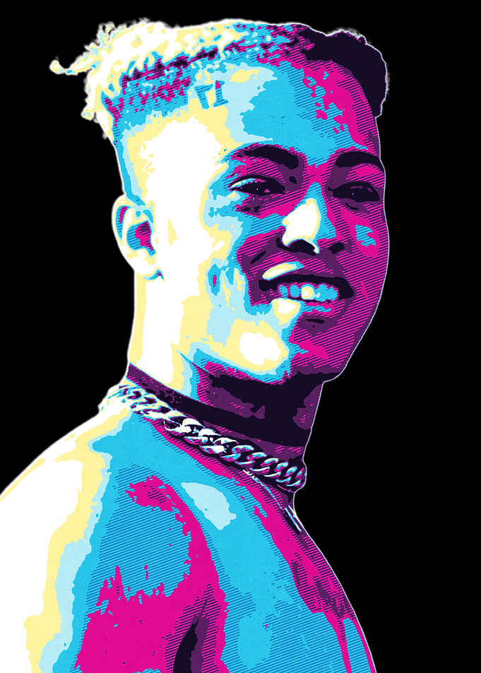 XXXTentacion Pop Art Portrait