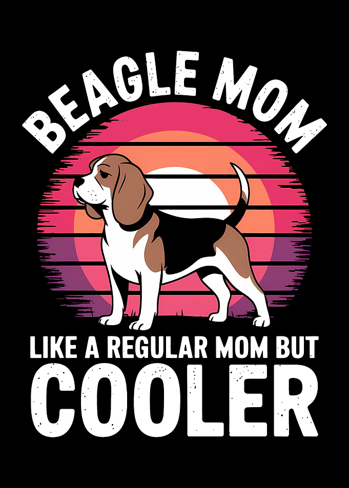 Beagle Mom Vintage