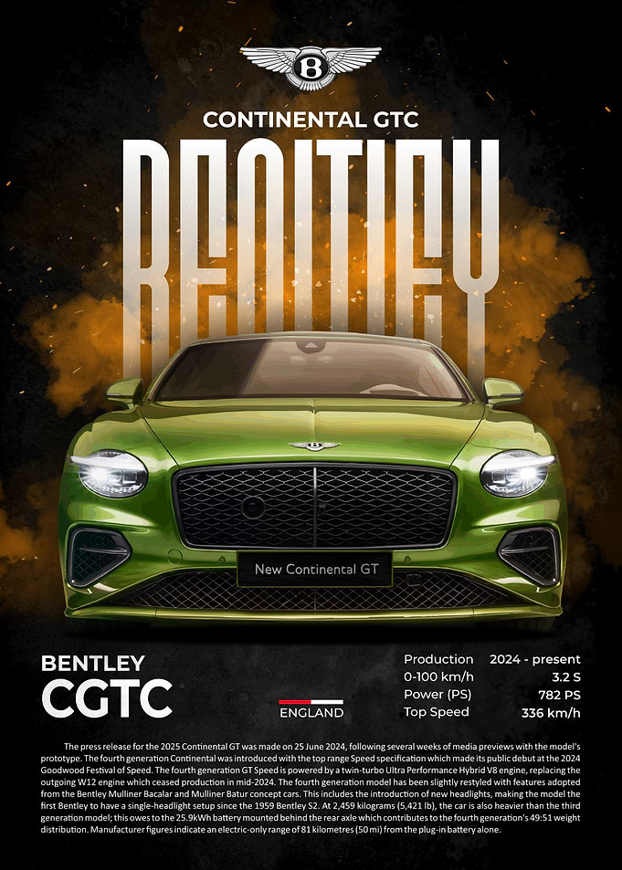 Bentley Continental GTC GT Speed