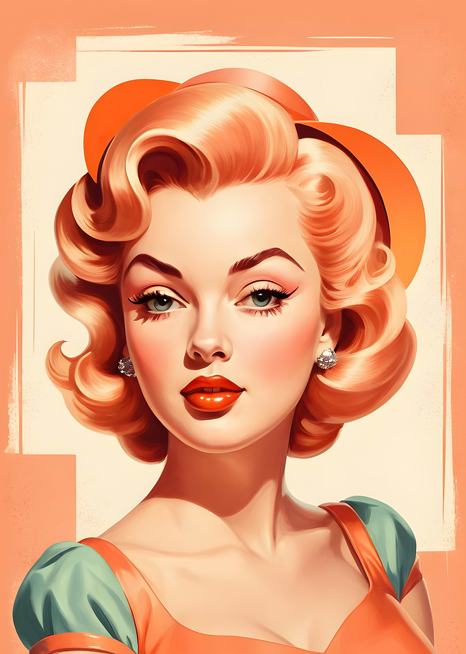 Retro Pin-up Girl
