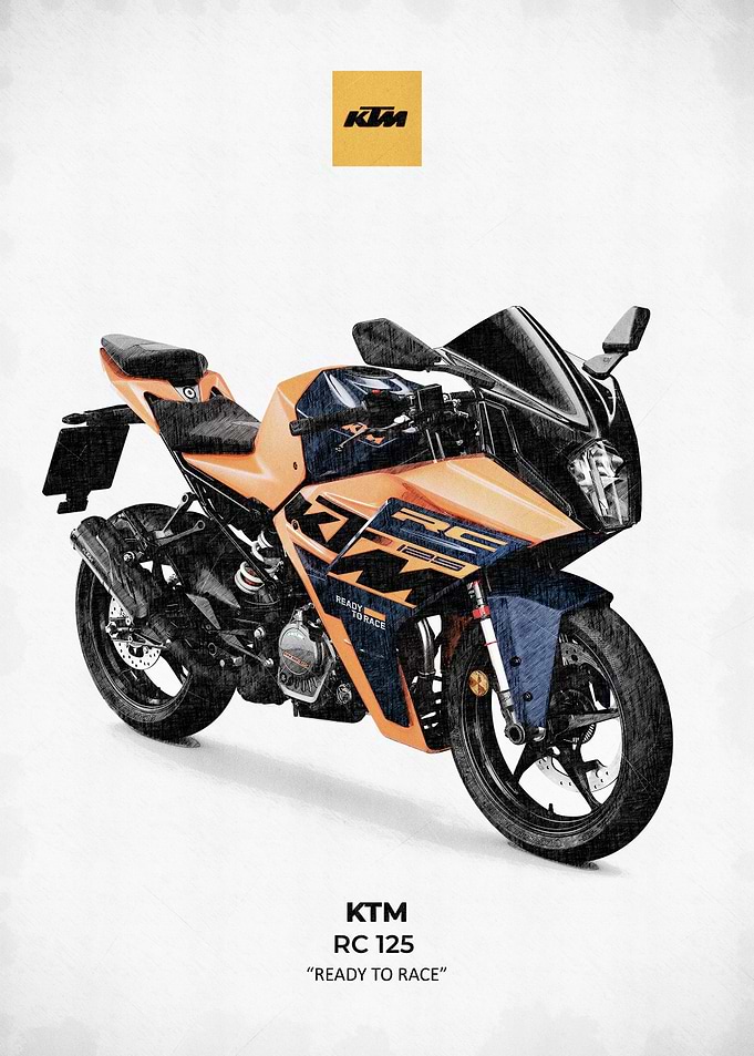 KTM RC 125 Motorcycle