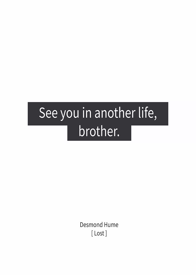 Lost Quote - See You in Another Life