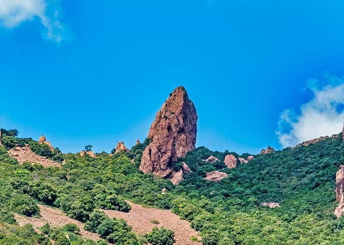 Red Rock Mountain Landscape