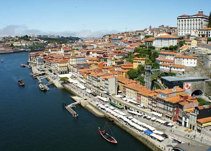 Riverfront Cityscape Porto