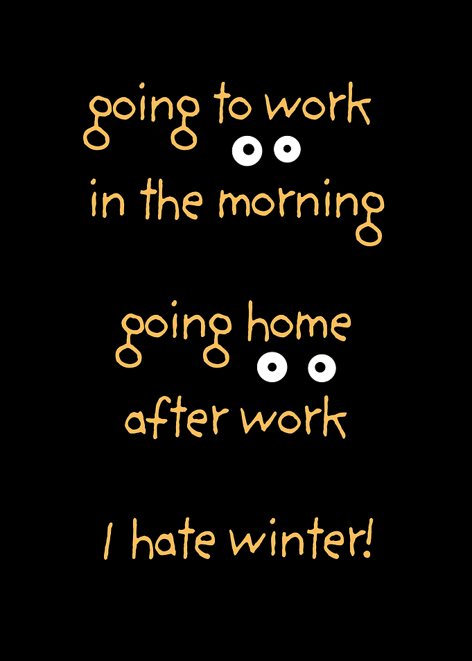 I Hate Winter