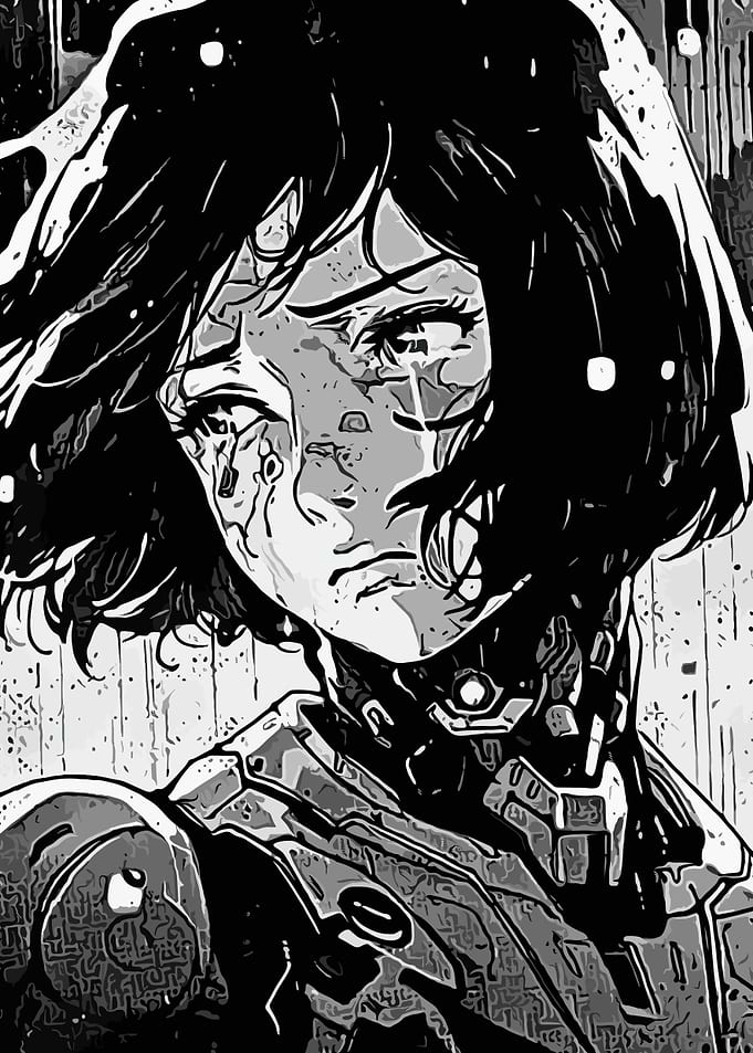 Anime Girl Crying