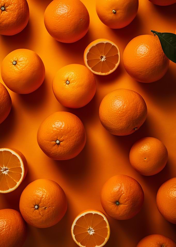 Oranges on Orange