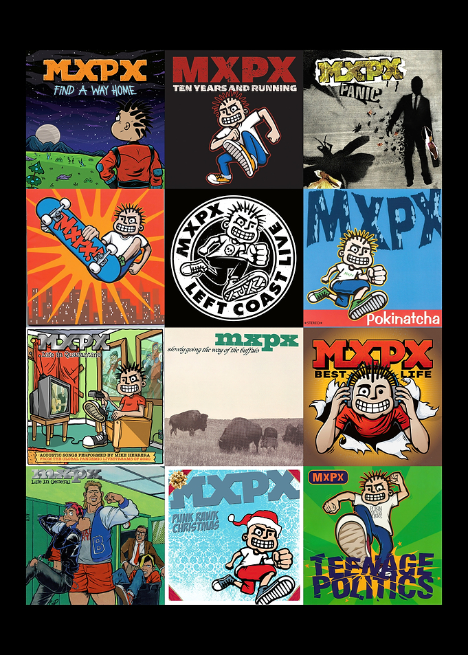 MXPX SKate Punk Poster