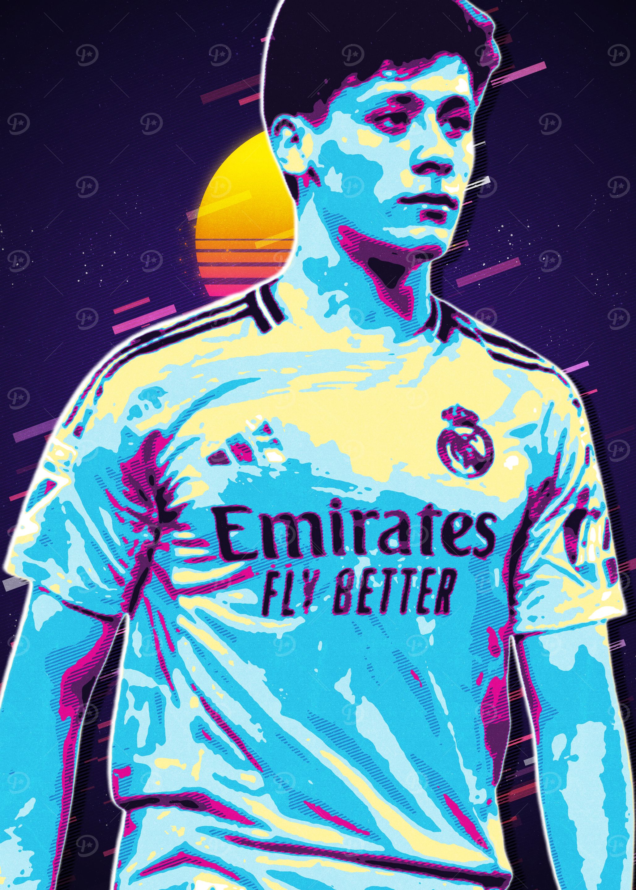Retro Football Player