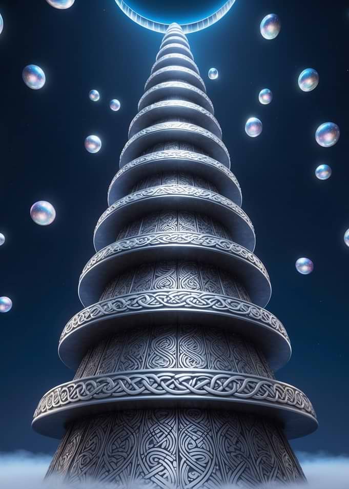 Ornate Tower in the Sky