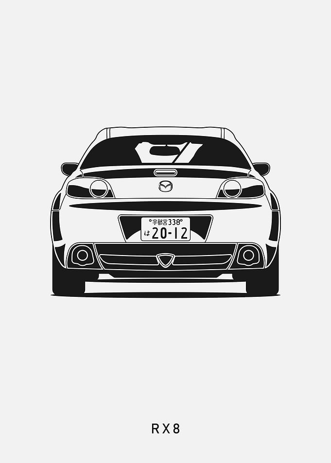 RX8 Rear View