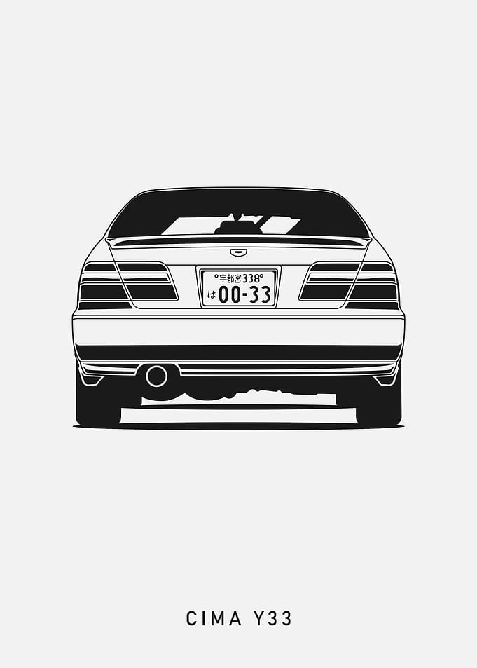 Cima Y33 Rear View