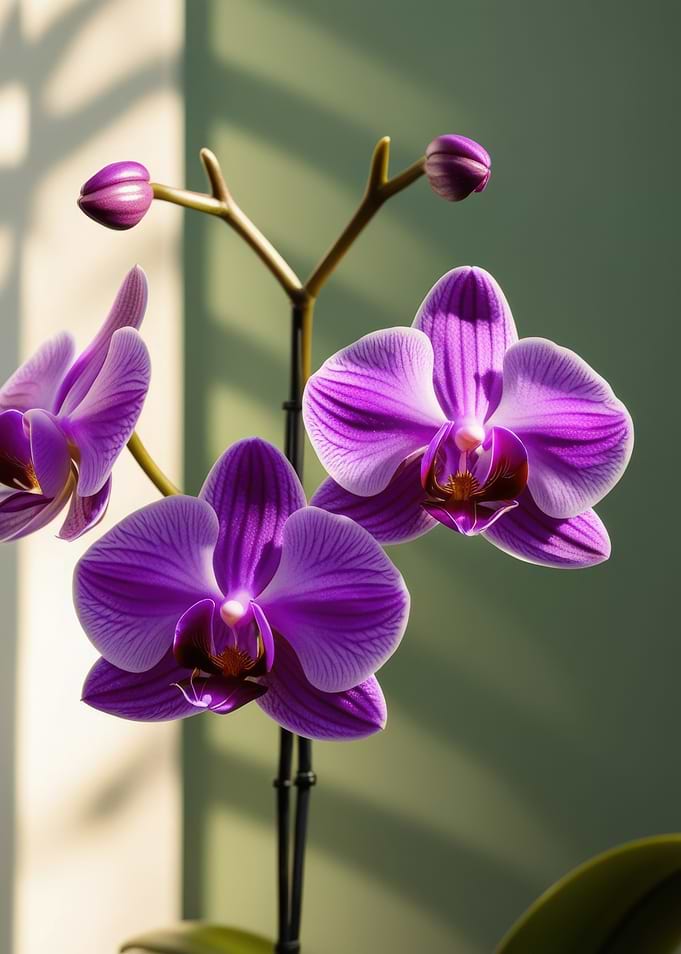 Purple Orchid Bloom