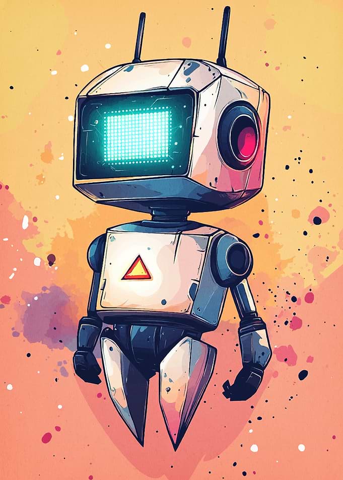Robot Illustration