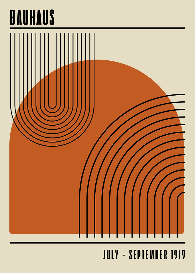 Bauhaus Geometric Art