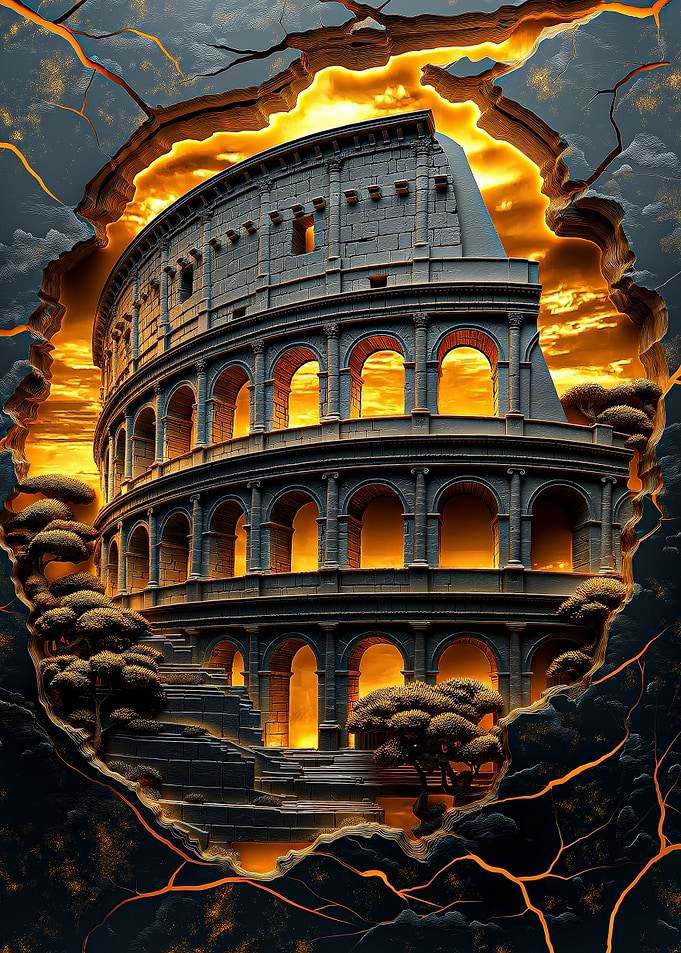 Colosseum in Stone