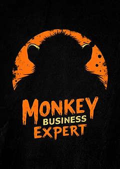 Monkey Business Expert - Bold Graphic Design