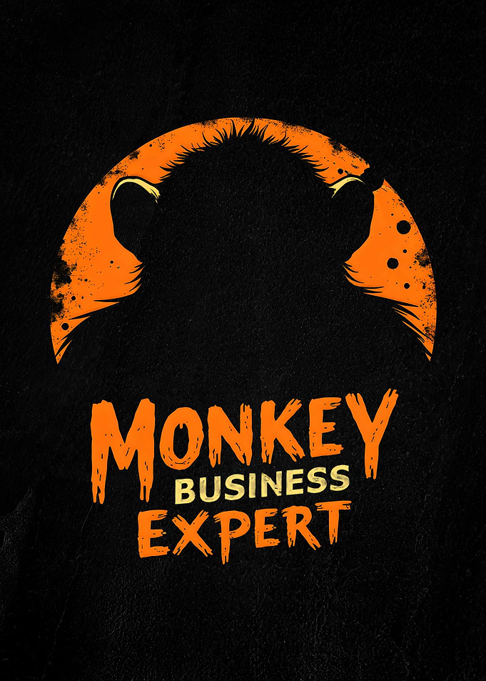 Monkey Business Expert - Bold Graphic Design