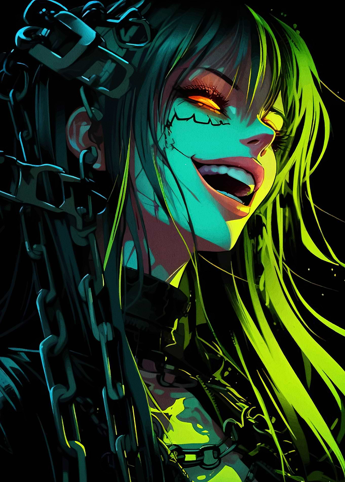 Cyberpunk Anime Girl