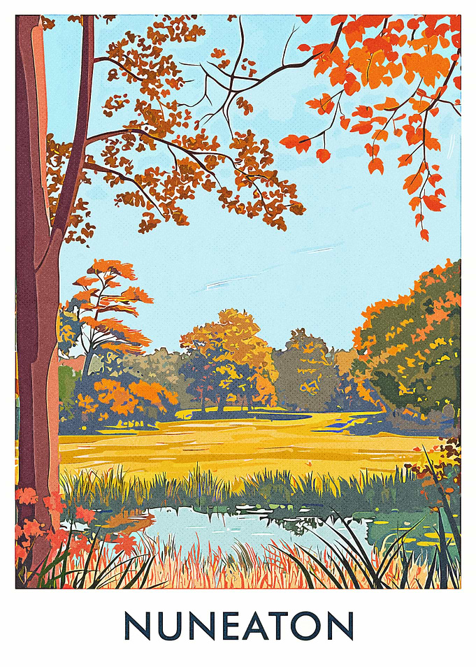 Nuneaton Autumn Landscape