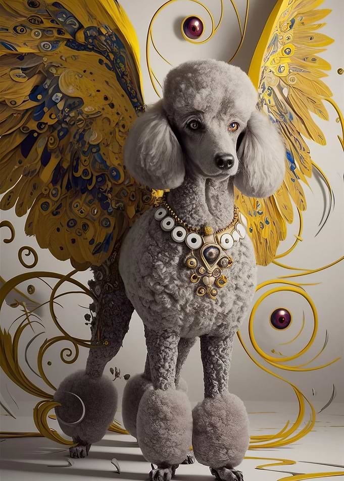 Angel Poodle Dog Lover