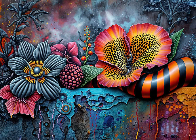 Surreal Floral Art