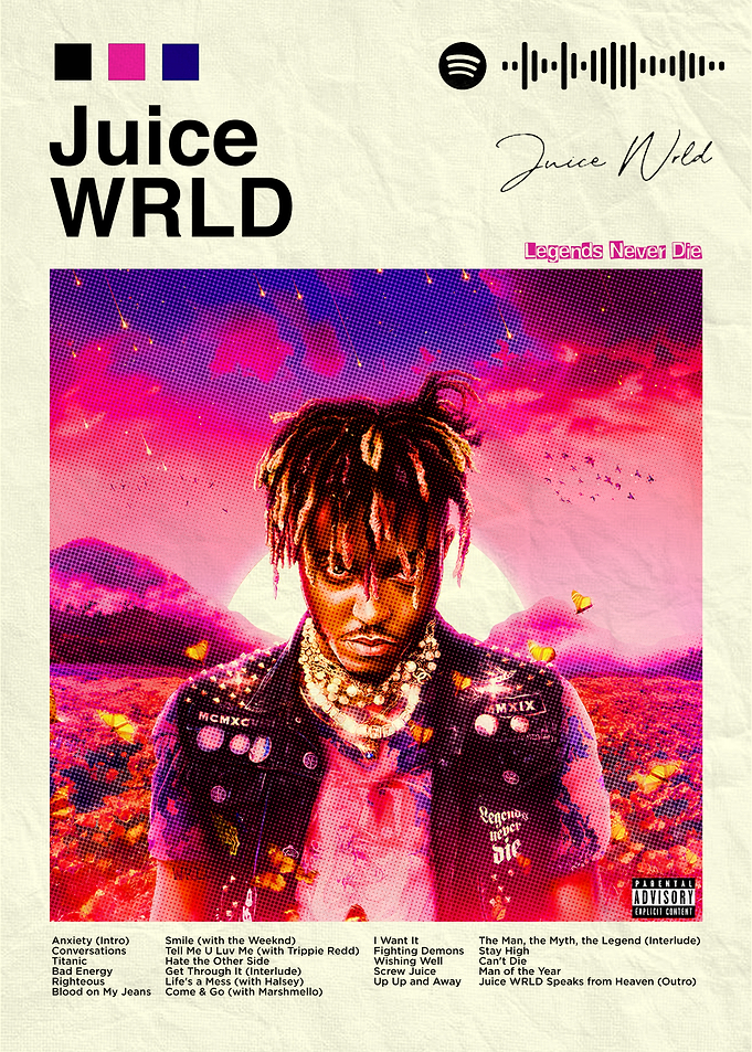 Juice WRLD Album Cover