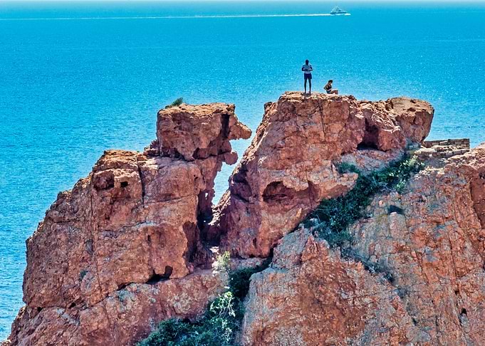 Red Cliffs Seascape
