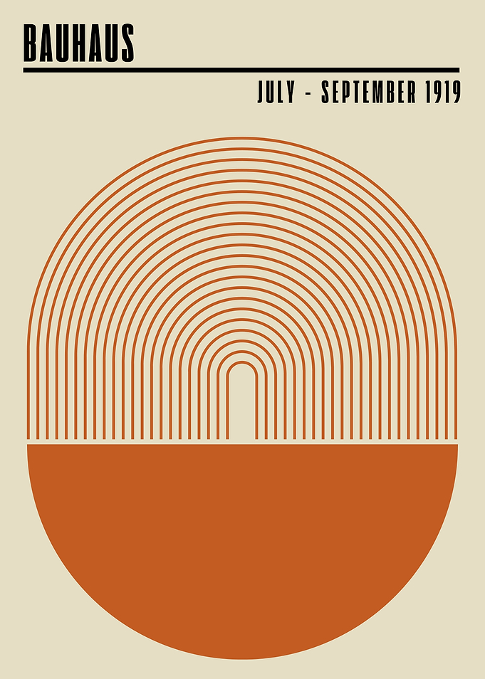 Bauhaus Geometric Art