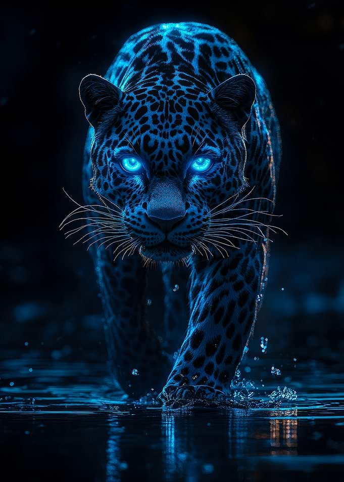 Blue Leopard
