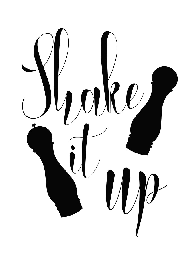 Shake It Up Salt & Pepper