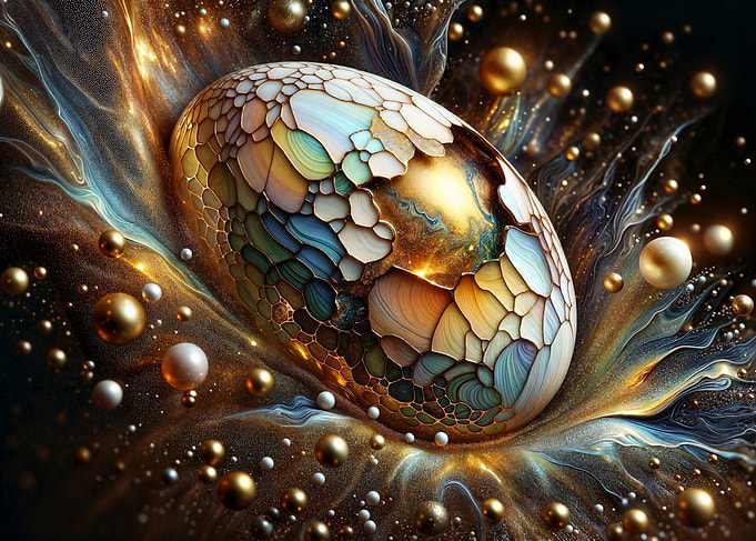 Golden Egg in Space