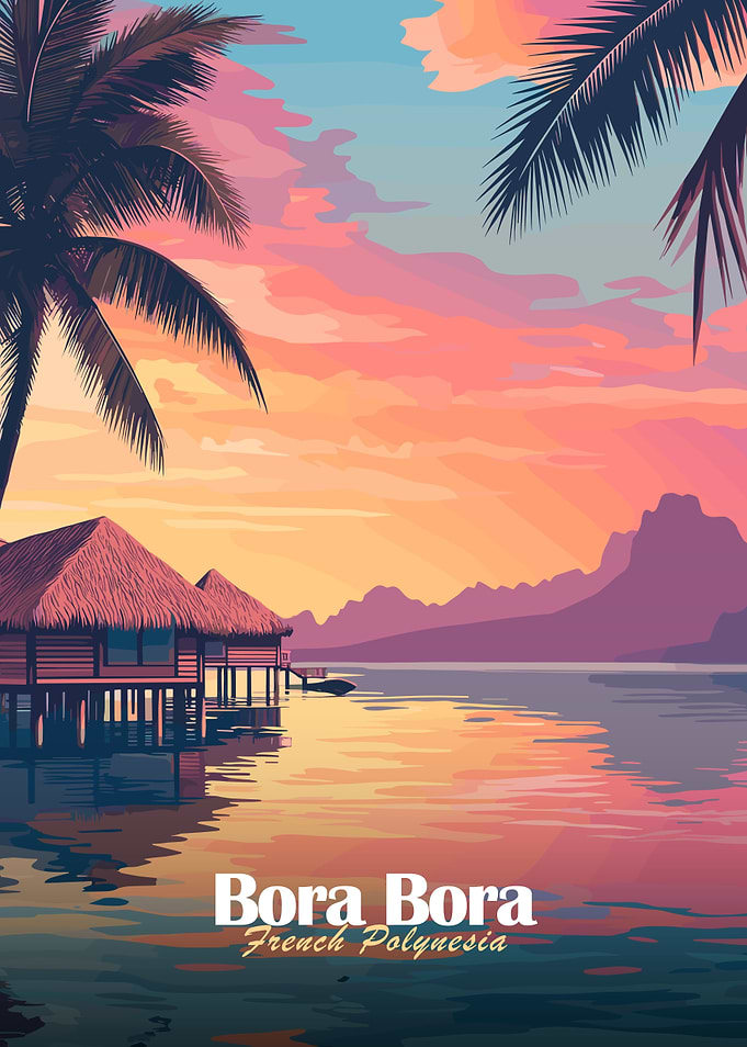 Bora Bora Sunset
