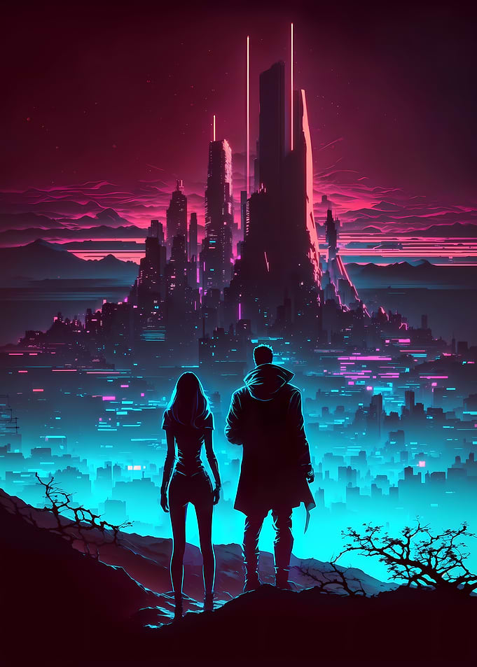Futuristic Reverie City