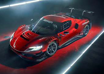 Ferrari 296 GT3 Race Car