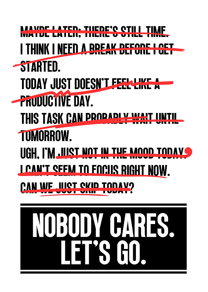 Motivational Quote Poster