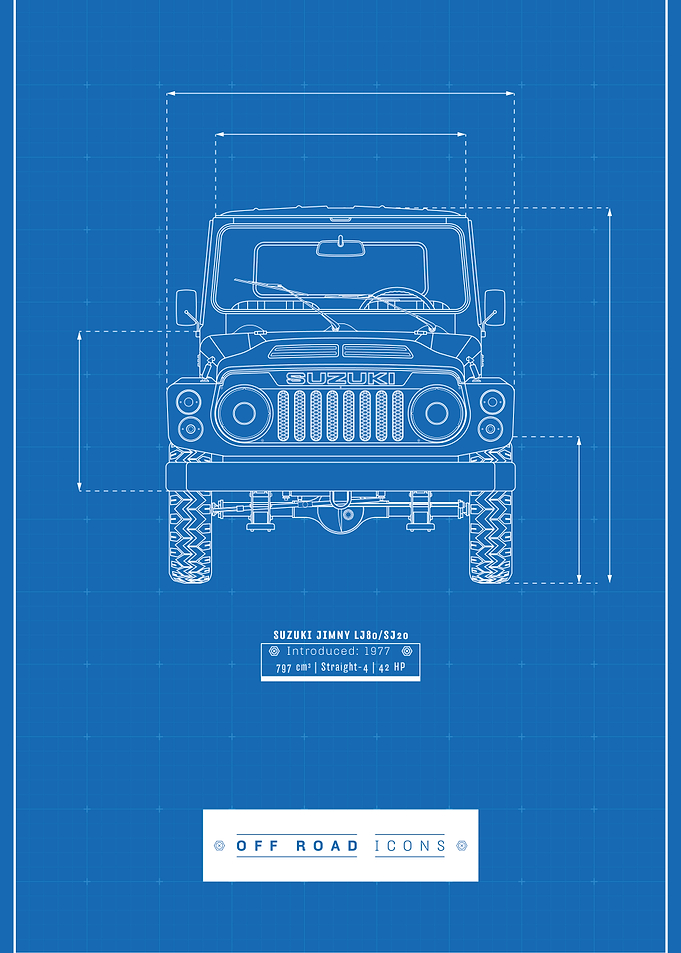 Jimny LJ80/SJ20 Blueprint