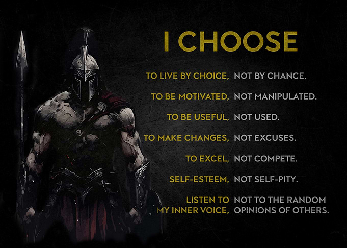 Spartan Warrior Motivation