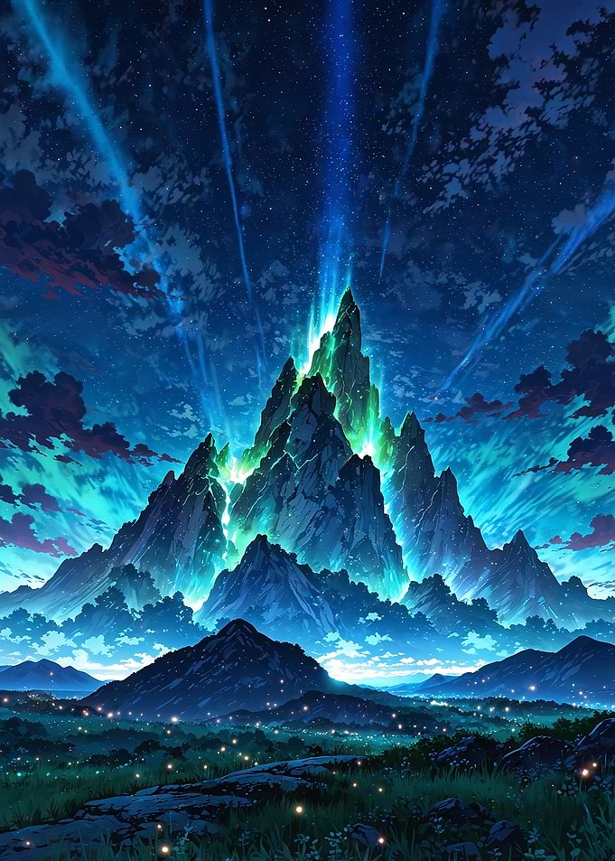 Mystical Mountain Peak