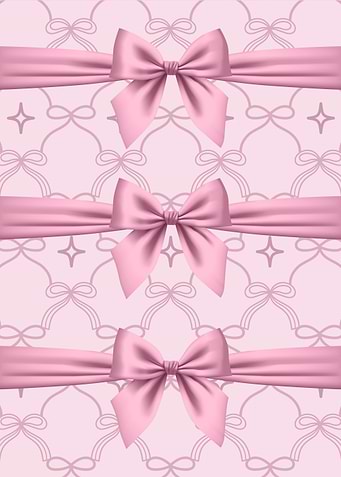 Coquette Bow Poster