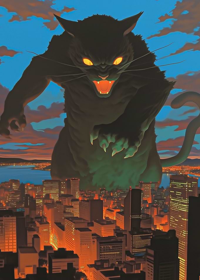 Giant Cat Monster
