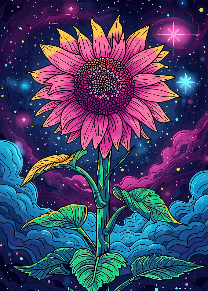 Cosmic Sunflower