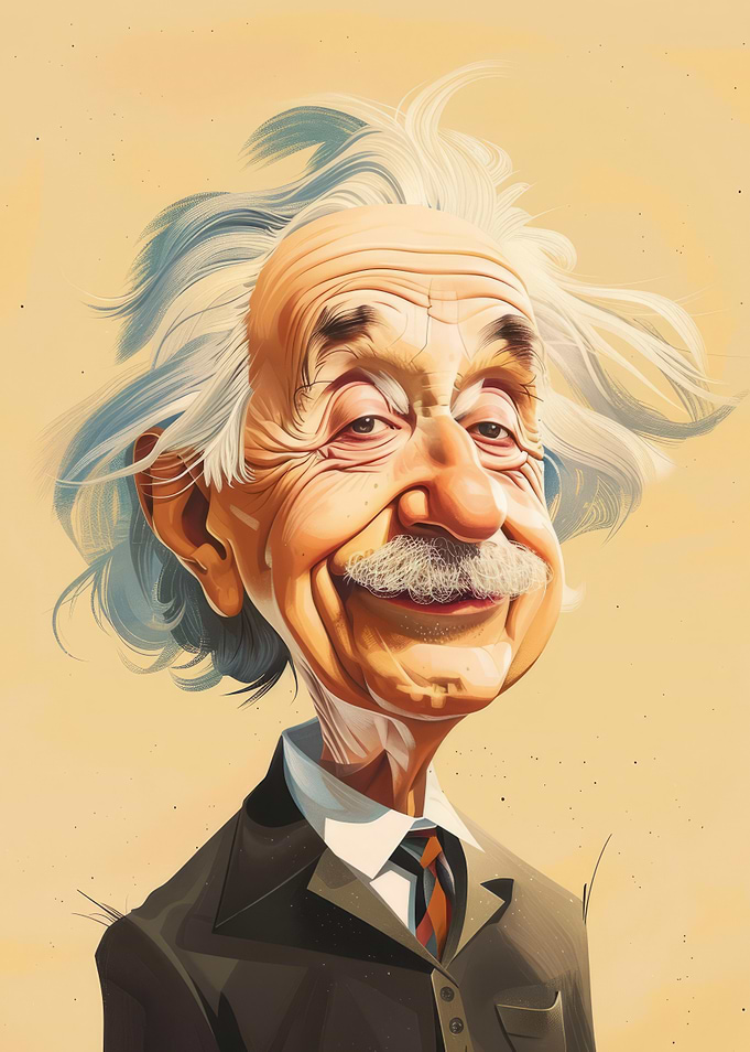 Einstein Caricature