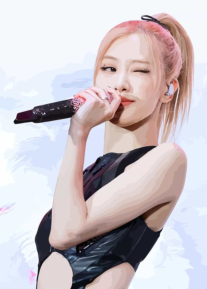 Rose Blackpink Singing