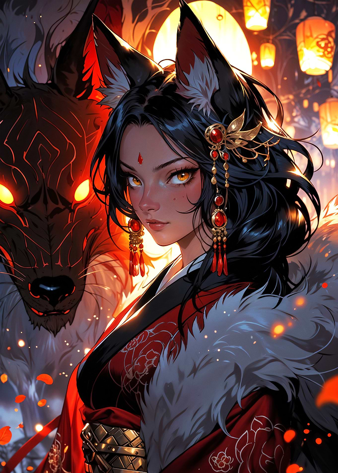 Fox Spirit Woman